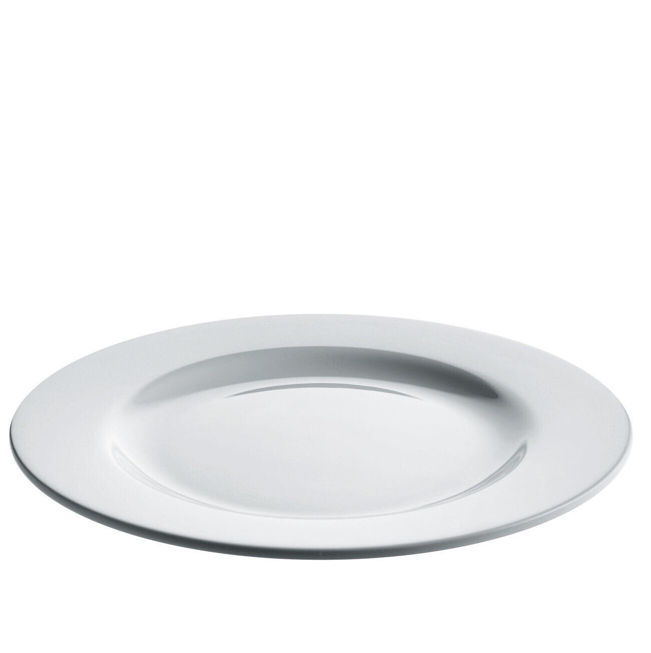 ALESSI 'platebowlcup' set/4 platte borden 27,5cm wit