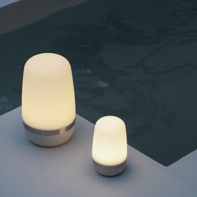 BLOMUS 'spirit' oplaadbare LED-lamp 25cm moonbeam