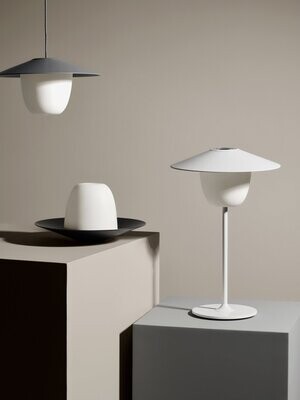 BLOMUS 'ani' oplaadbare LED tafellamp wit