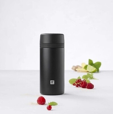 ZWILLING 'thermo' isoleerfles voor thee 420ml zwart
