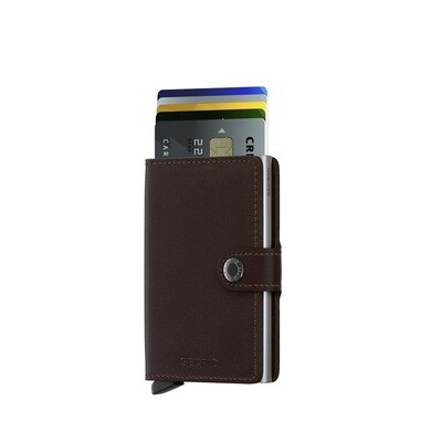 SECRID 'original' mini wallet dark brown