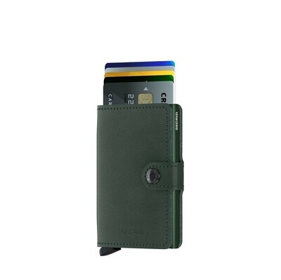 SECRID 'original' mini wallet green