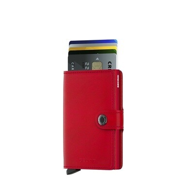 SECRID 'original' mini wallet red - red