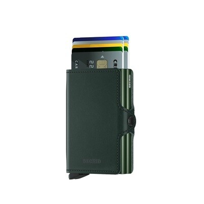 SECRID 'original' twin wallet green
