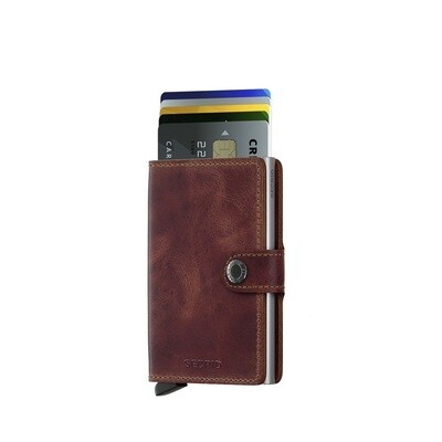 SECRID 'vintage' mini wallet brown
