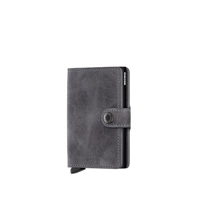 SECRID 'vintage' mini wallet grey-black