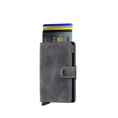 SECRID 'vintage' mini wallet grey-black
