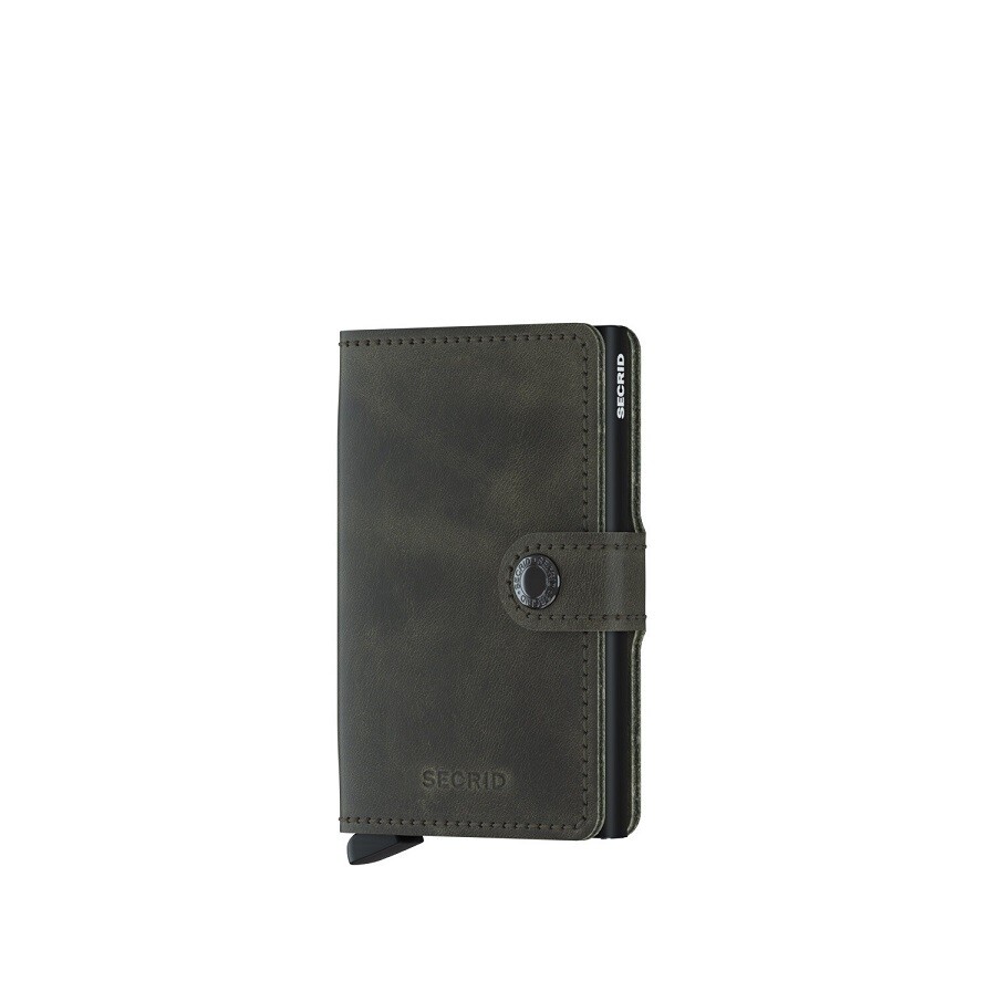 SECRID 'vintage' mini wallet olive-black