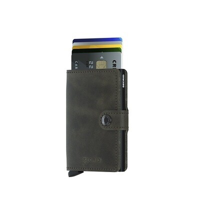 SECRID 'vintage' mini wallet olive-black