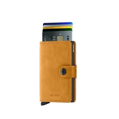 SECRID 'vintage' mini wallet ochre