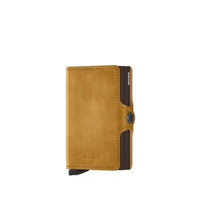 SECRID 'vintage' twin wallet ochre