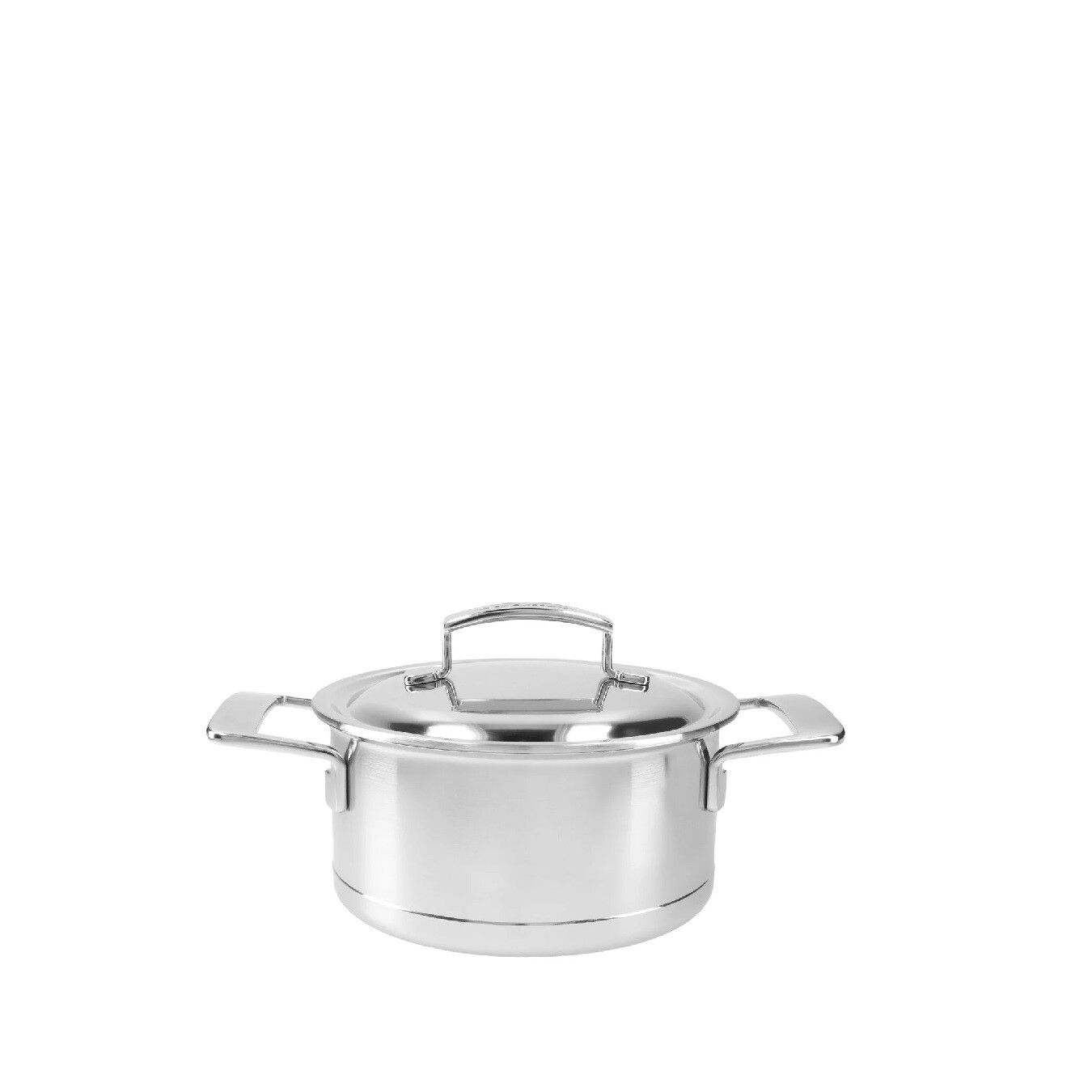 DEMEYERE 'silver 7' kookpot met dubbelwandig deksel 18cm / 2,2L