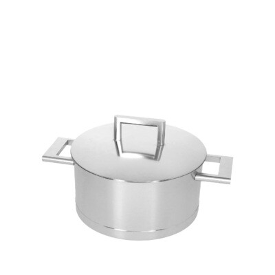 DEMEYERE 'john pawson 7' kookpot met dubbelwandig deksel 20cm / 3,0L