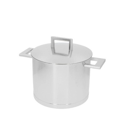 DEMEYERE 'john pawson 7' soeppot met dubbelwandig deksel 20cm / 5,0L