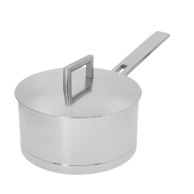 DEMEYERE 'john pawson' steelpan met dubbelwandig deksel 20cm / 3,0L