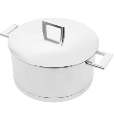 DEMEYERE 'john pawson 7' kookpot met dubbelwandig deksel 28cm / 8,4L
