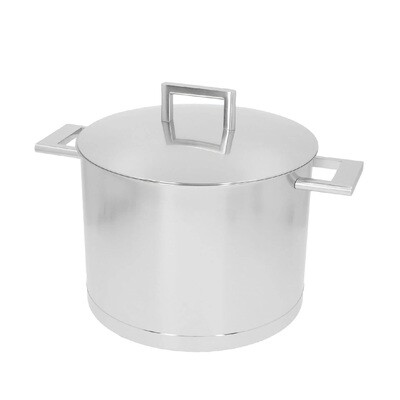 DEMEYERE 'john pawson 7' soeppot met dubbelwandig deksel 24cm / 8,0L
