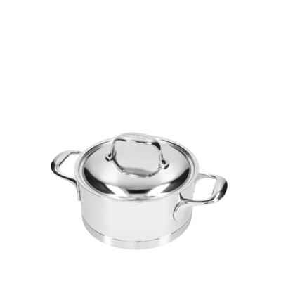 DEMEYERE 'atlantis 7' kookpot met deksel 18cm / 2,2L