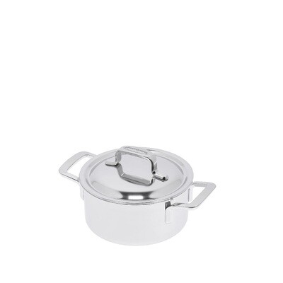 DEMEYERE 'intense 5'
kookpot met dubbelwandig deksel 16cm / 1,5L