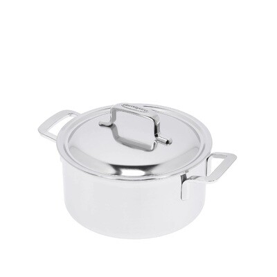 DEMEYERE 'intense 5'
kookpot met dubbelwandig deksel 20cm / 3L
