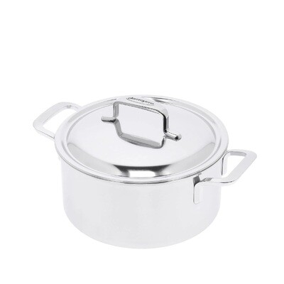 DEMEYERE 'intense 5' kookpot met dubbelwandig deksel 22cm / 4L