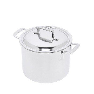 DEMEYERE 'intense 5' soeppot met dubbelwandig deksel 20cm / 4L