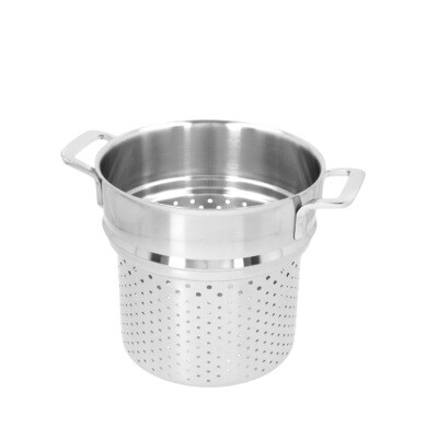 DEMEYERE 'intense 5' pasta-inzet voor soeppot 20cm
