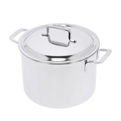 DEMEYERE 'intense 5'
soeppot met dubbelwandig deksel 24cm / 8L