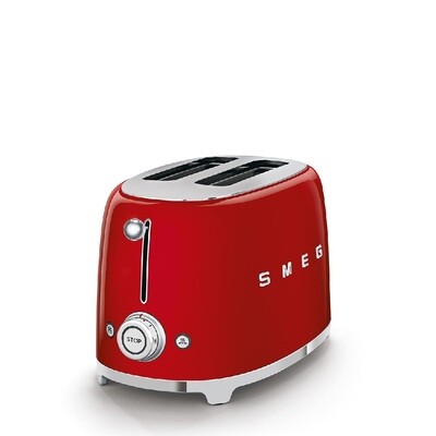 SMEG broodrooster 2x2 rood