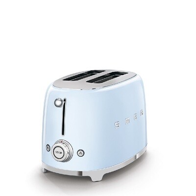 SMEG broodrooster 2x2 pastelblauw