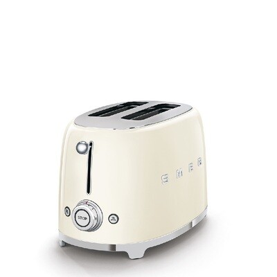 SMEG broodrooster 2x2 crème