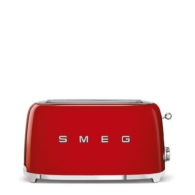 SMEG broodrooster 2x4 rood