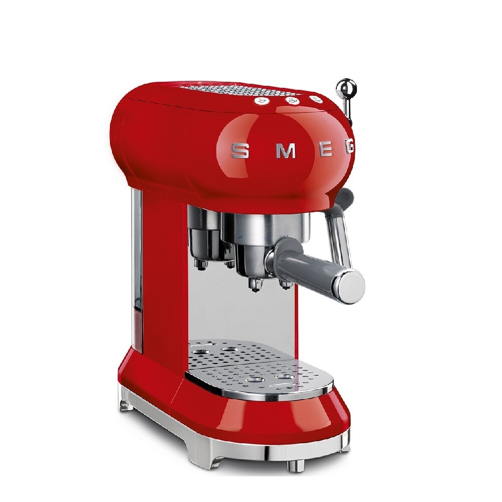SMEG Espresso koffiemachine rood