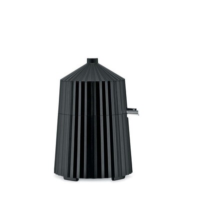 ALESSI 'plissé' elektrische citruspers zwart