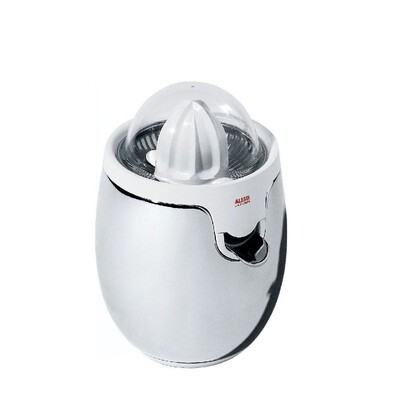 ALESSI elektrische citruspers RVS/wit