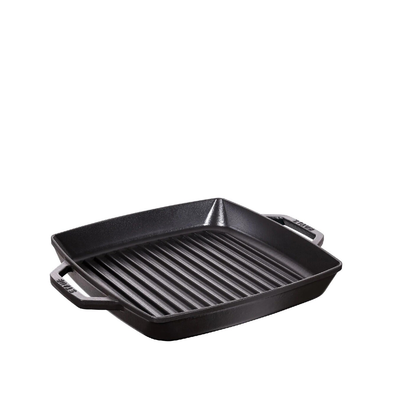 STAUB 'grill pans' gietijzeren grillpan 28cm zwart  PROMO 159,00 -20%