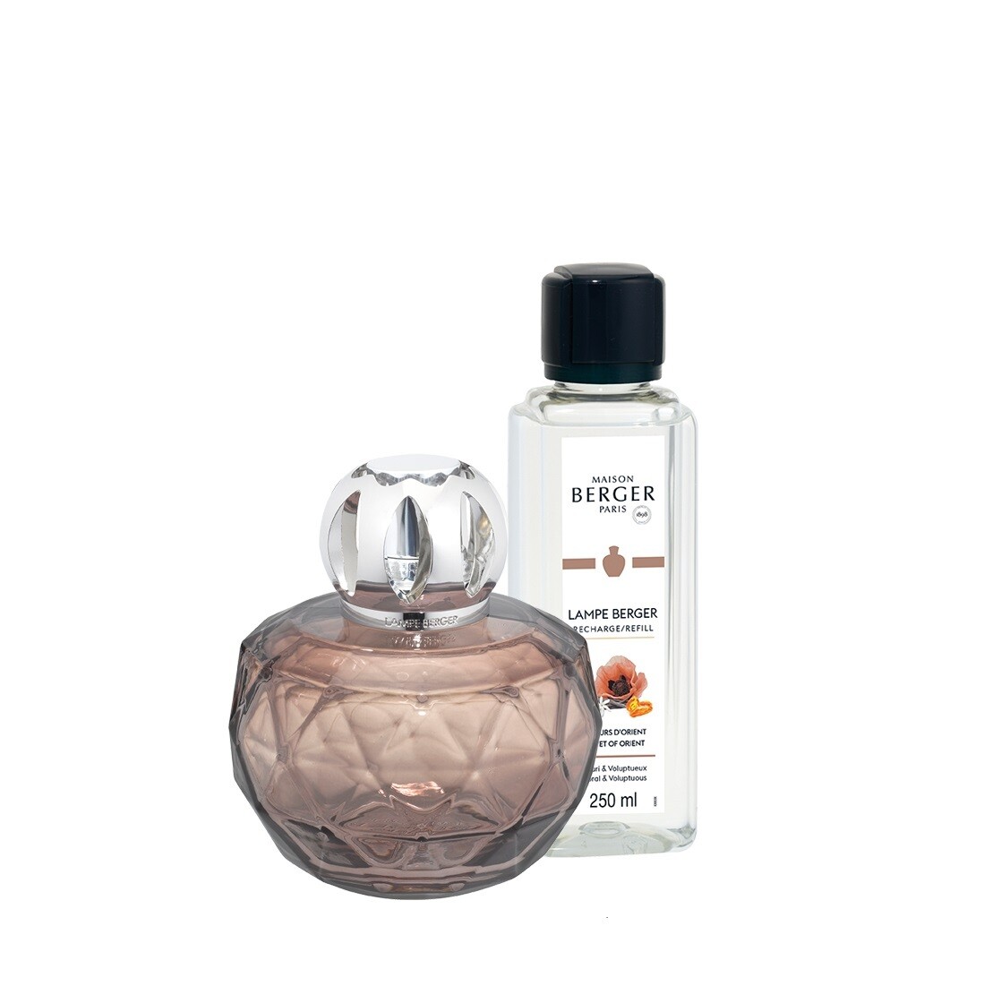 MAISON BERGER 'adagio nude' geurlamp met gratis flacon 250ml velours d'orient