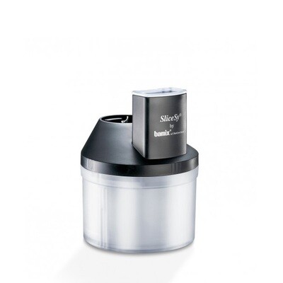 BAMIX accessoireset 'slicesy' zwart (enkel voor combinatiegebruik met Bamix handmixer)