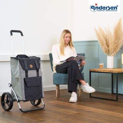 ANDERSEN shopper 'royal' senta 2.0 grijs