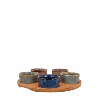 COSY &amp; TRENDY aperitiefset 6-dlg rond