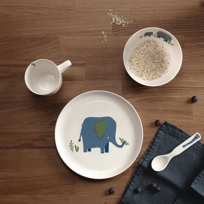 ASA 'emma&amp;friends' 5-delig kinderservies elephant