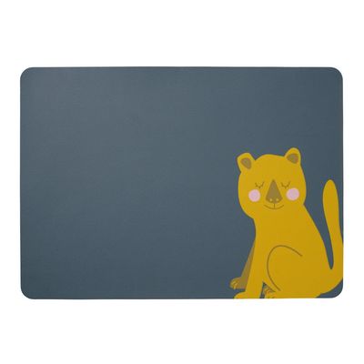 ASA &#39;tabletops&#39; placemat lederlook 46x33cm leo lion