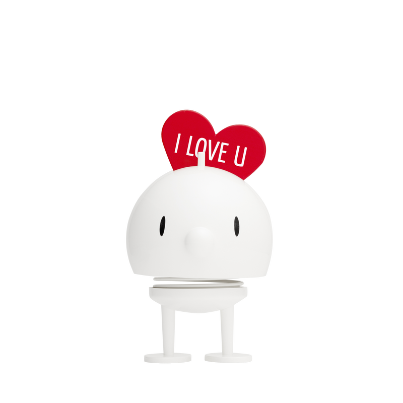 HOPTIMIST love bumble medium white
