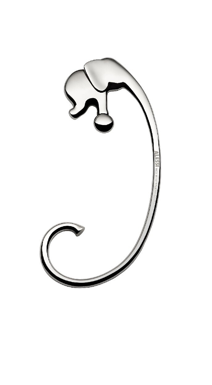 ALESSI 'jumbo' handtashaak RVS olifant