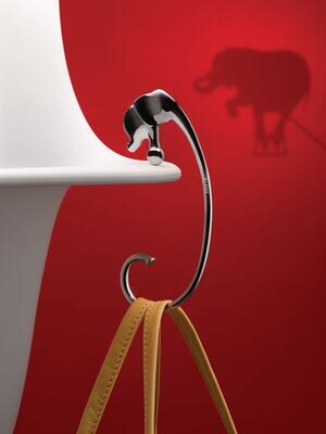 ALESSI 'jumbo' handtashaak RVS olifant