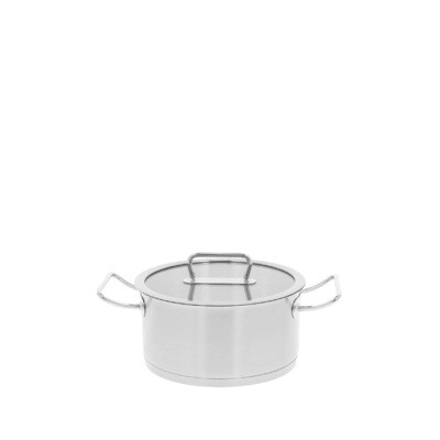 DEMEYERE 'diverto 3' kookpot met glazen deksel 16cm / 1,5L DEMEYERE 'diverto 3' kookpot met glazen deksel 16cm / 1,5L