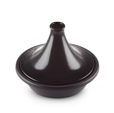 LE CREUSET 'tradition' tajine 31cm / 3,7L ebbenzwart