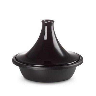 LE CREUSET 'tradition' tajine 31cm / 3,7L ebbenzwart