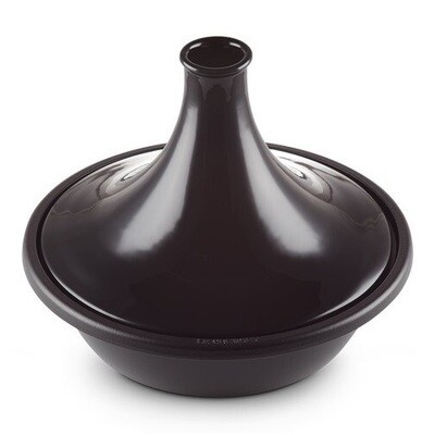 LE CREUSET 'tradition' tajine 35cm / 5,2L ebbenzwart