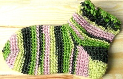 Crochet socks